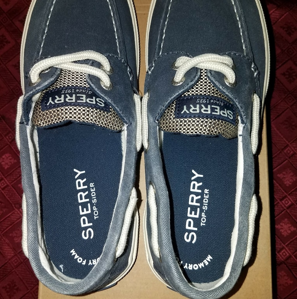 HALYARD 2 EYE NAVY/HONEY SPERRY TOP-SIDER